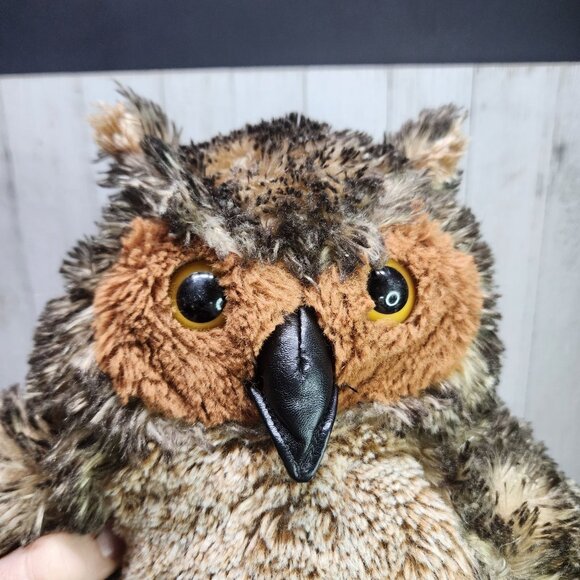 Melissa and Doug Barn Owl Plush Realistic Stuffed Animal Toy 16'' Super Soft - Picture 5 of 10